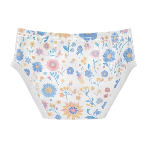 KLL Floral Mandala Toddler Boy Pure Cotton Briefs Breathable Children Panties2