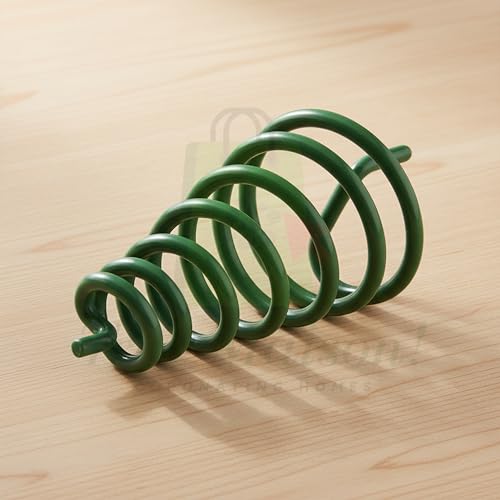 Image of Vastu Green Cone Anti-clockwise Spring for East Used to Enhance the Energy of Air Element |Size- 1.5Inch Approx (Pack of 9)