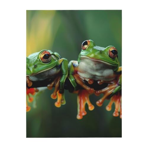 Nappe imprimée grenouilles pour cuisine et repas joyeux en famille