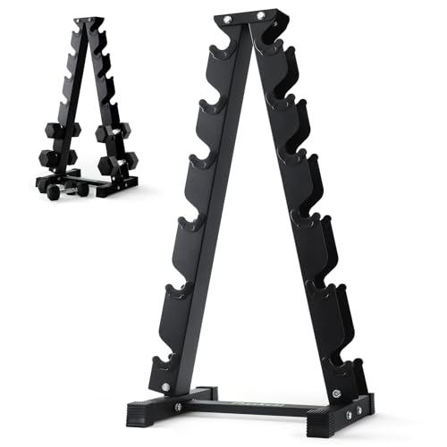 PhysKcal 6-Tier Kurzhantel Rack,Hantelablage für Kurzhanteln, Strapazierfähiger Stah, 300kg Belastbarkeit, Hantelständer Hantelablage PhysKcal 6-Tier Kurzhantel Rack,Hantelablage für Kurzhanteln, Strapazierfähiger Stah, 300kg Belastbarkeit, Hantelständer Hantelablage