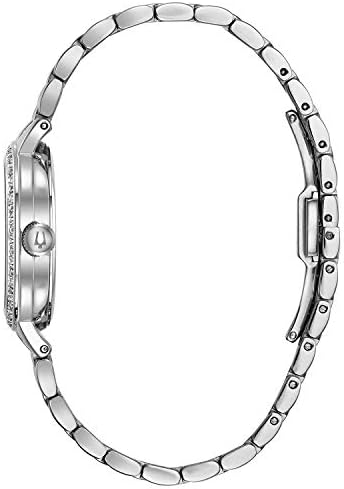 قیمت و خرید ساعت مچی الماس فاز ماه استیل ضد زنگ بولوا 32 میلی متر برند  Bulova | مالتینا