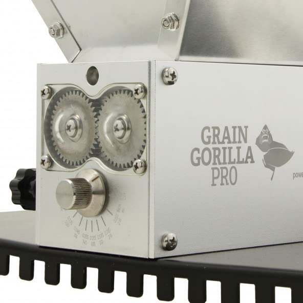 Moulin à malt Gorilla - Modèle PRO à 3 rouleaux