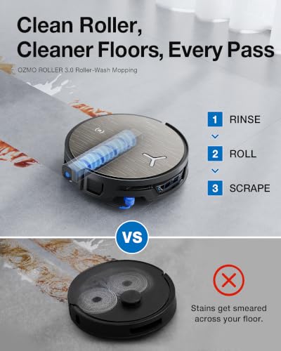 Image of ECOVACS DEEBOT X12S OMNICYCLONE Robot Vacuum & Mop with OZMO Roller 3.0
