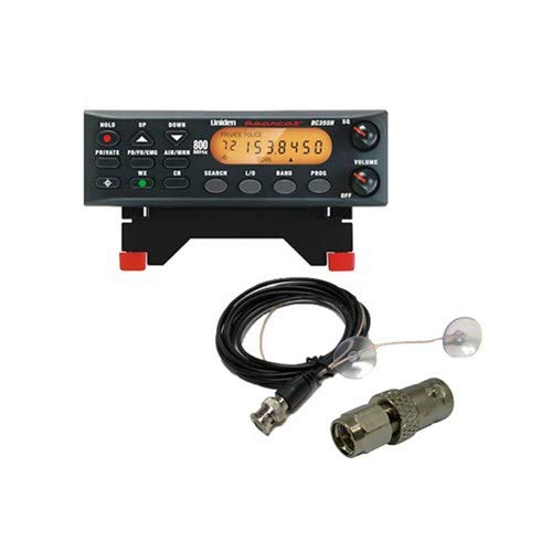 Uniden Bearcat BC355N 800 MHz 300-Channel Base/Mobile Scanner with Moblie Scanner Antenna