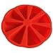 Formy do ciasta, 8 punktów Scone Cake Home używane w mikrofalach narzędzie do pieczenia narzędzia silikonowe ciasto do pieczenia formy silikonowe pieczenia pieczenia formy (Color : Red)
