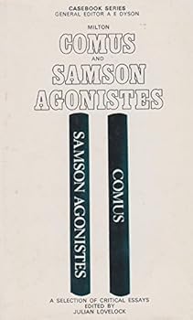 Hardcover Milton: Comus and Samson Agonistes : a casebook (Casebook series) Book