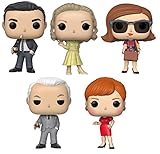 Funko Pop! TV: Mad Men - Don Draper, Betty Draper, Peggy Olson, Roger Sterling and Joan Holloway -...