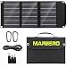 MARBERO Portable Solar Panel 30W Solar Panel Charger 23% High Efficiency