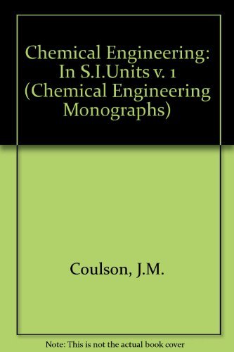 Chemical engineering 008020614X Book Cover