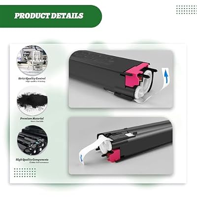 PUCIO BP-NT70 BP-NT70YA BP-NT70MA BP-NT70BA BP-NT70CA High Capacity Toner Cartridge Compatible for Sharp BP-50C26 BP-50C31 BP-50C36 BP-50C45 BP-50C65 BP-70C31 Printers Black*1