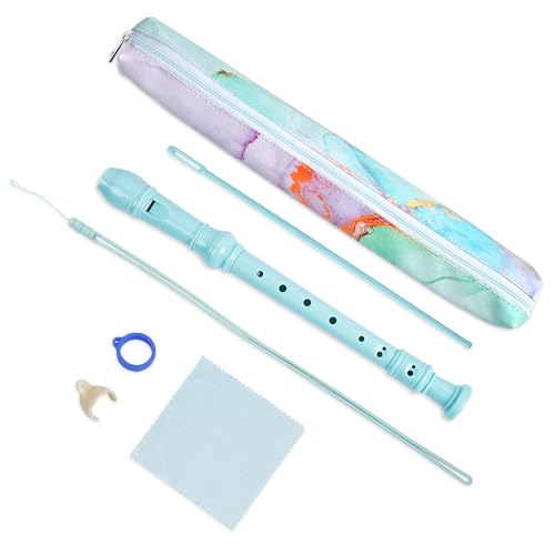 Flûte à bec soprano anti-fatigue avec supports et lanières pour corriger la posture
