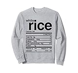 Valor nutricional del arroz blanco Sudadera