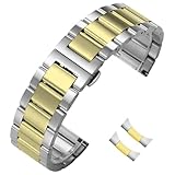 Installation facile Assemblez les barres de ressort dans les deux extrémités du bracelet, puis utilisez l'outil de barre de ressort (inclus) pour verrouiller les pattes de votre montre. Il ne faut que quelques minutes pour installer ce bracelet métallique sur votre montre.