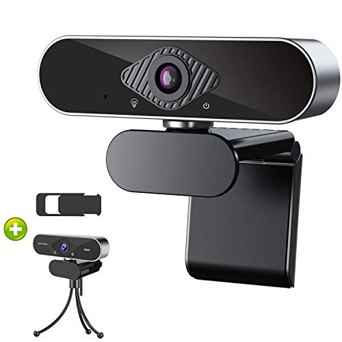 DEPSTECH WEBカメラ ウェブカメラ 1080P HD 30FPS 高画質 三脚＆プライバシーカバー付き 広角 マイク内蔵 USB 自動調光補正 ウェブカム 会議用PCカメラ Windows 10/8/7, Mac OS, Android, Youtube, Skype, zoom, Facetime対応