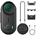 AKASO Keychain3 4K Thumb Action Camera - Tiny Body Camera, Hands-Free POVs, Mount Anywhere, Stabilization, 360 Min Battery Life, 9.8ft Waterproof Portable Vlogging Camera, Pet POV (64GB, Black)