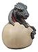 Ebros Large Nightfury Baby Dragon Hatchling in Egg Statue 10