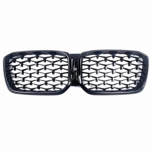 Calandre avant pour BMW X3 G01 et X4 G02 2022 en noir brillant style double ligne