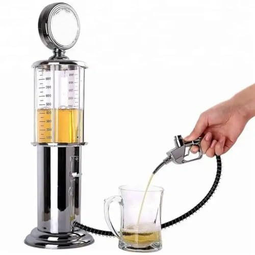 1000cc Vino Bebida Licor Alcohol Cerveza Dispensador Contenedor Bomba de gas Whisky Decantador Para Vodka Ron Cerveza Bar Accesorios