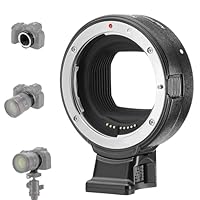 NEEWER EF auf EOS R Mount Adapter, Autofokus Konverter Ring Kompatibel mit Canon EF/EF-S Objektiv auf EOS R Ra RP R6 Mark II R6 R5 R3 R7 R10 R8 R50, Max Load: 4,4lb/2kg, NW-EF-EOSR