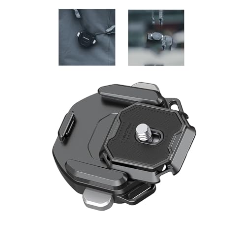 FALCAM F38 Camera Clip with Plate Kit V2 Quick Release Clip for Camera to Backpack Shoulder Strap-3142