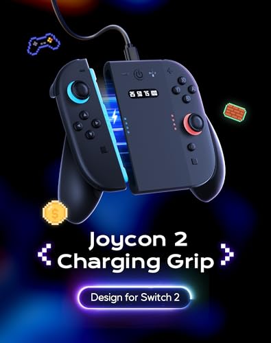 Soporte de carga magnético Switch 2 premium desmontable para JoyCon 2025 2
