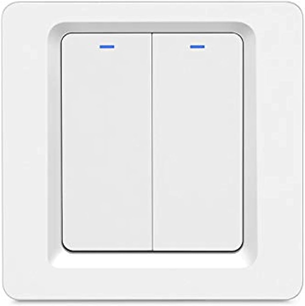 MOES WiFi Smart DIY-thermostaatregelmodule, temperatuur- en vochtigheidssensor, dubbele uitgang 15 A, 2,4 GHz WiFi, Smart Life-app, draadloze afstandsbediening, voor broeikas, aquarium