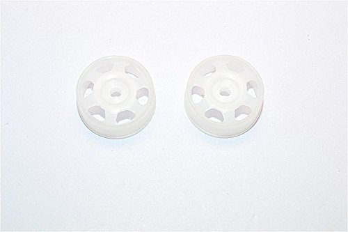 GPM XMods Generation-1 & Evolution Touring Upgrade Parts Delrin Front Bold Rims (6 Poles) For XM, XME - 1Pr White