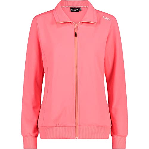 CMP Veste pour femme-32d8006 Sweatshirt, Corail, 46 Femme