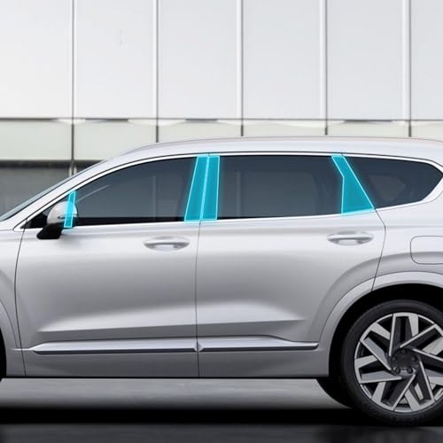 Film protection TPU piliers fenêtres Hyundai Santa Fe 2020-2023