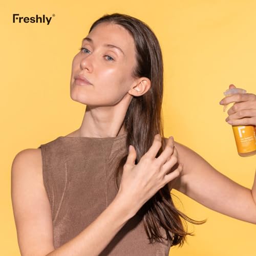 Freshly Cosmetics Spray Districante Termo-Protettivo Per Capelli. Hair Radiance Keratin Spray, 200Ml - 4