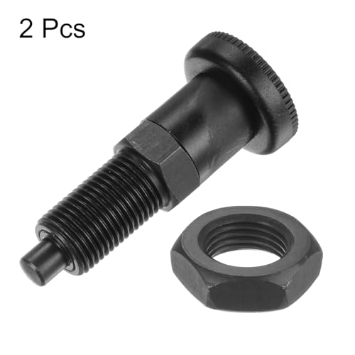 Émbolo de resorte M16 x 1,5 con pin de 8 mm y perilla de retorno de acero 3