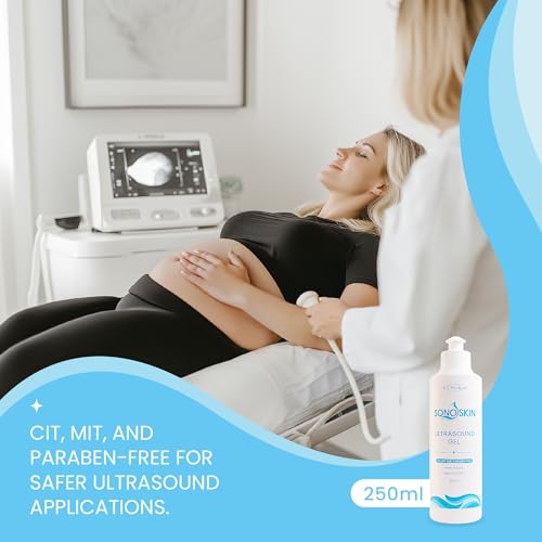 SONOSKIN Ultrasound Conductive Gel CIT, MIT and Paraben Free - Pack of 2 250ml Bottles - Image 5