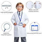 Zoom IMG-2 bsbuy costume dottore bambino camice