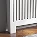 HOMCOM Cubre Radiador Cubierta de Radiador para Radiador Diseño Moderno MDF 112x19x81cm