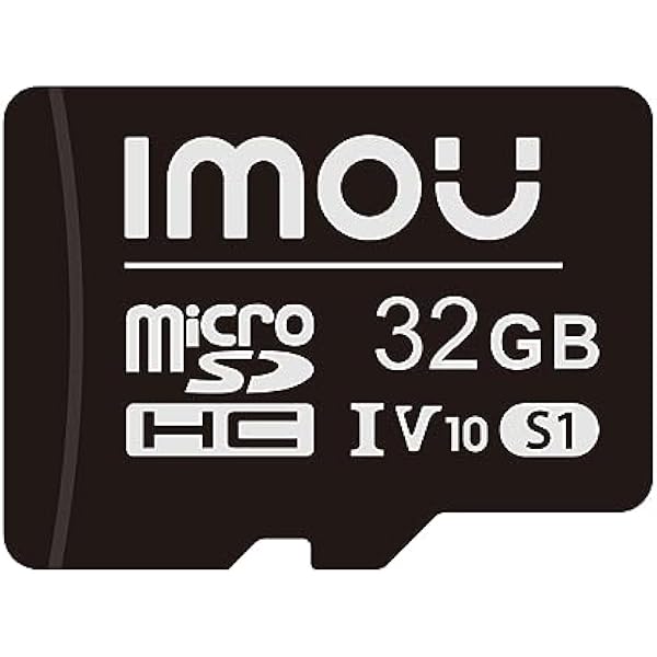 Karta Pamięci Micro 32 GB SDHC Imou prędkość odczytu do 95 MB/s Klasa 10 UHS-I U1 Adapter SD do smartfona, tabletu, kamery sportowej, drona i laptopa (32 GB)