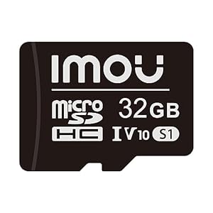 Imou 32 GB Micro SDHC-Karte, Lesegeschwindigkeit bis zu 95 MB/s, SD-Adapter für Smartphones, Tablets, Action-Kameras, Drohnen und Laptops