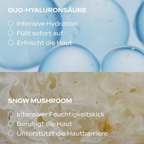 WELEDA Hyaluronic Moisture Serum Drops 30ml Snow Mushroom vegan Bio Glow – Ansicht 6
