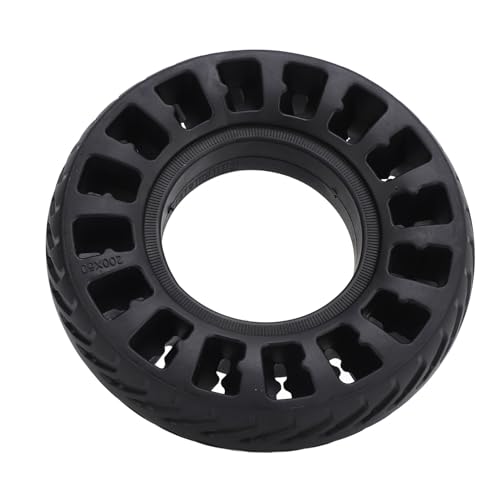 200x50 Solid Rubber Electric Scooter Tire for 8 Inch Dolphin Series Scooters Shock Absorbing with Strong Grip