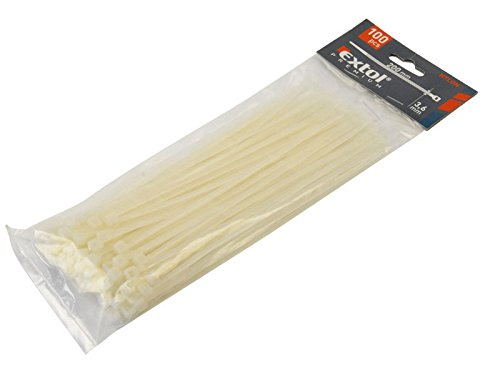 Extol 8856118 Premium Serre-câbles Blanc Cover