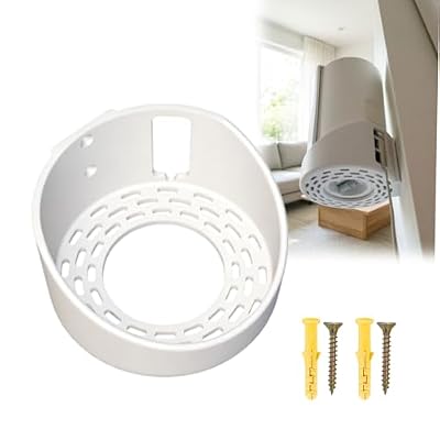 Router Wall Mount Compatible with TP-Link Deco X50-5G, 45° Angled Router Holder, Ventilated Wall Bracket with Cable Access, Space Saving Network Organizer