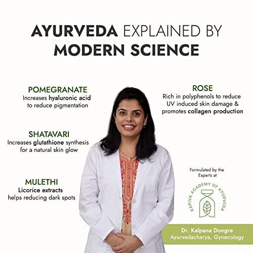 Kapiva Skin Foods Glow Mix | Ayurvedic Skin Supplement, Collagen Powder | Skincare For Glowing & Healthy Skin (30 Sachets) #TOP4