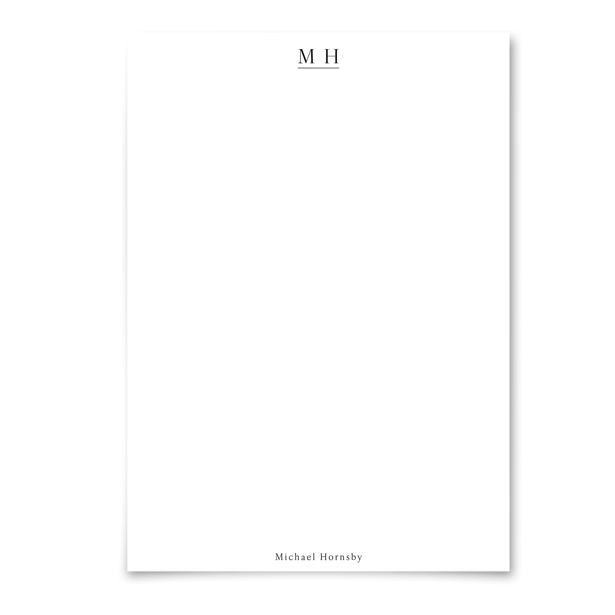 Me Loovely Personalised Writing Set Letter Paper with Envelopes Stationery Supplies for All Occasions (A4, Pack of 50)