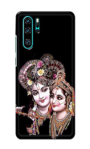 Image of PRINTFIDAA� Printed Hard Back Cover Case for Huawei P30 Pro Back Cover (Radha Krishna) -2808