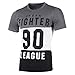 Camisetas Hombre Manga Corta Nuevo Promociones Blusa Impresión Tops Hombre Verano Reducción...