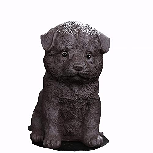 Statue de table puppy céramique ornements cadeaux mignons pour salon
