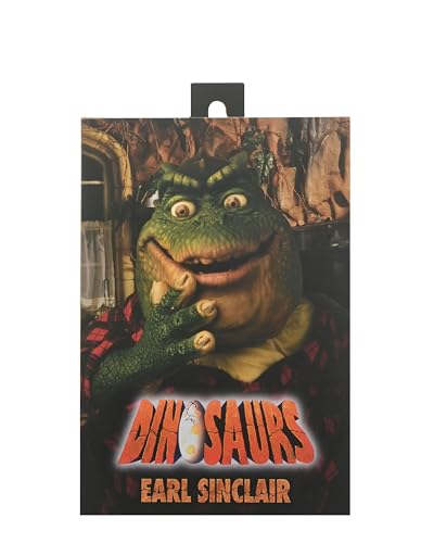 NECA Figurine d'action Dinosaures Earl Sinclair 18 Cm