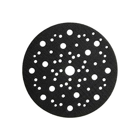 1 x SabreCut OSSCIP005 150mm 67 Hole Medium Density Interface Pad for Hook & Loop Random Orbital Sander Backing Pads Compatible with Mirka CEROS DEROS Cover
