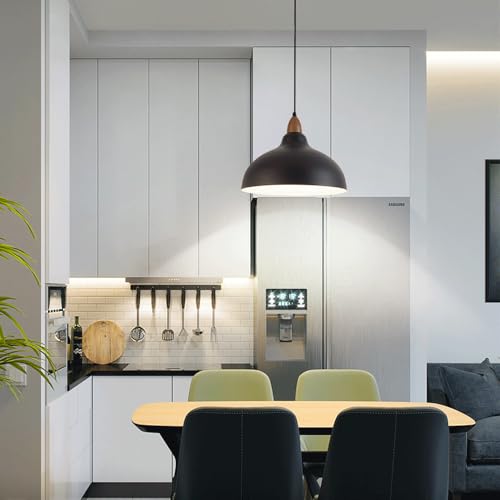 Lustre de plafond encastré E27 en fer au design minimaliste - 4
