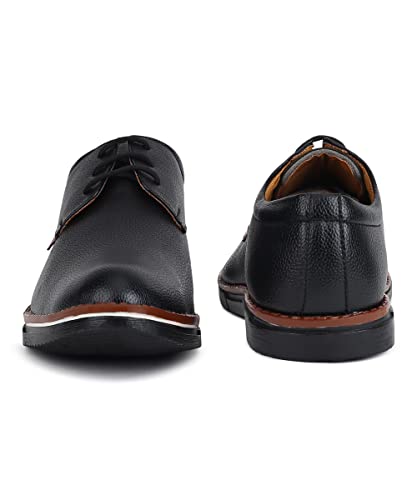 Image of Zixer Synthetic Leather Mens Formal Shoes || Office Formal Shoes Men Stylish|| Formal Shoes for Men Patent Leather Lace Up Party Formal Shoe