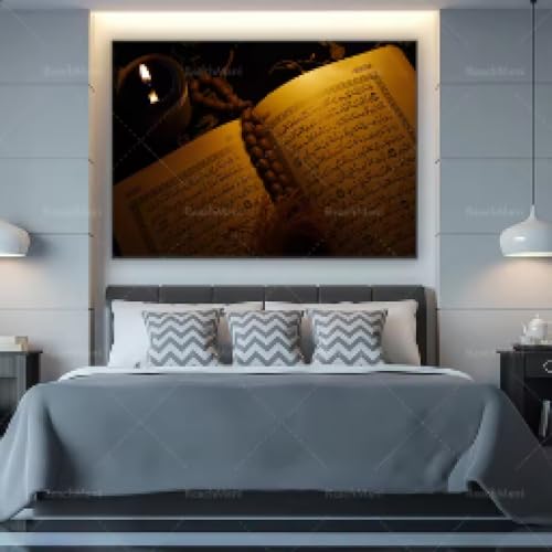 Affiche de livre sacré pour salon et bureau grand poster mural 60x90cm sans cadre